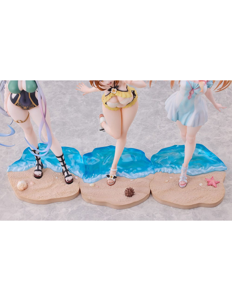 Solarain - Atelier Ryza: Ever Darkness & the Secret Hideout - Pack 3 statuettes Ryza, Klaudia, Lila: Swimsuit Ver.