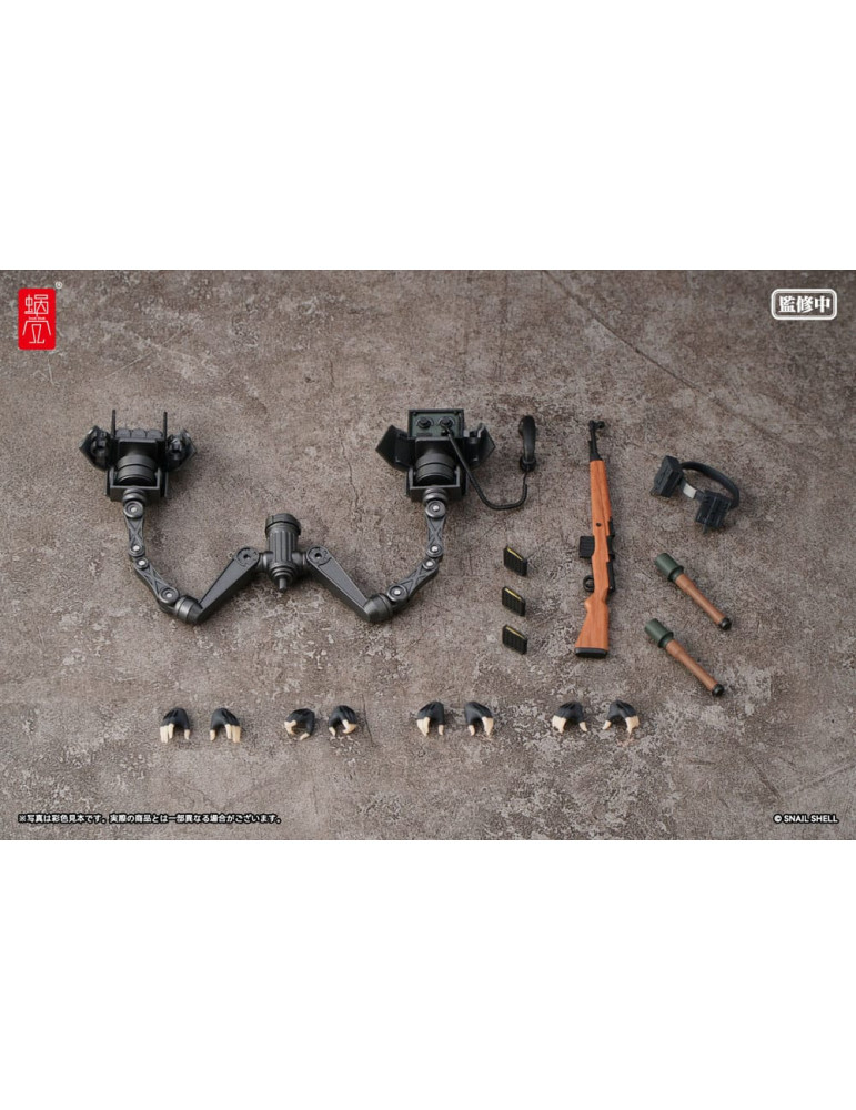 Snail Shell - Action Figure Parts Optional Armament Parts Panzer Bunny Anneliese