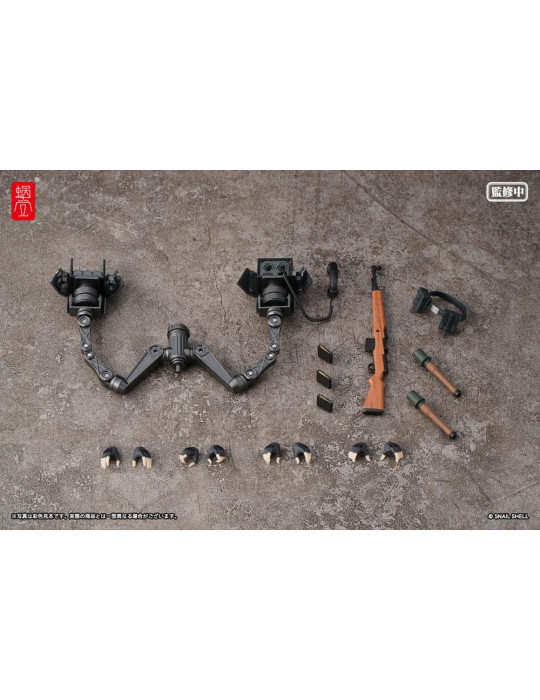 Snail Shell - Action Figure Parts Optional Armament Parts Panzer Bunny Anneliese