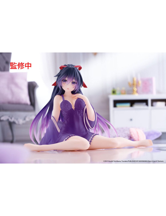 Taito - Date A Live V - Desktop Cute Figure Tohka Yatogami Nightwear Ver.
