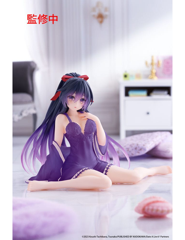 Taito - Date A Live V - Desktop Cute Figure Tohka Yatogami Nightwear Ver.
