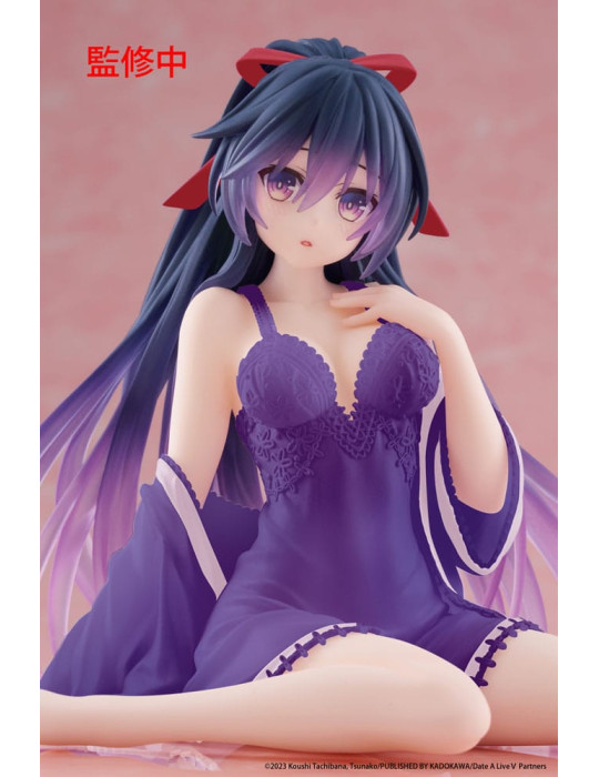 Taito - Date A Live V - Desktop Cute Figure Tohka Yatogami Nightwear Ver.