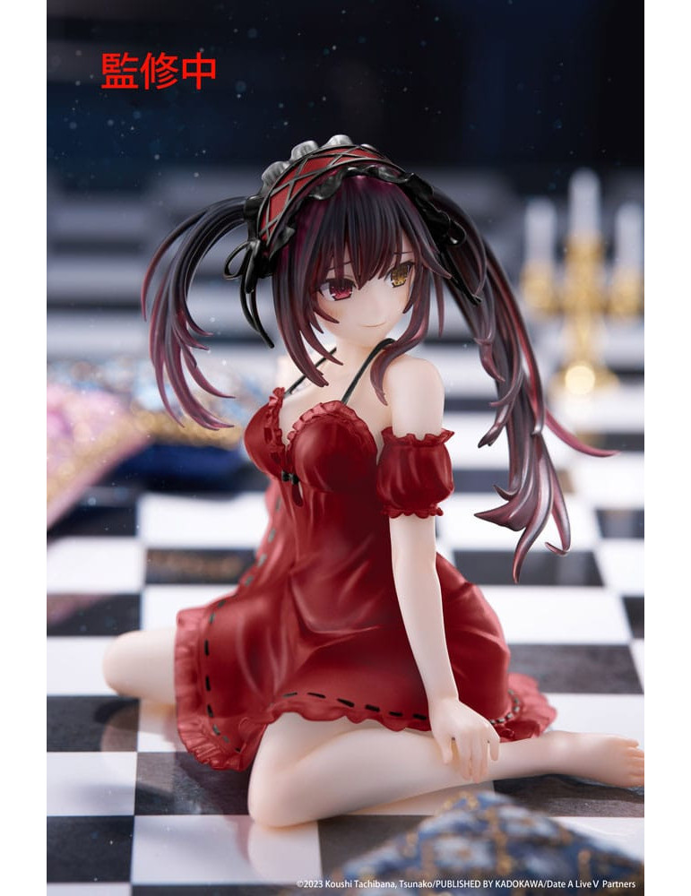 Taito - Date A Live V - Desktop Cute Figure Kurumi Tokisaki Nightwear Ver.