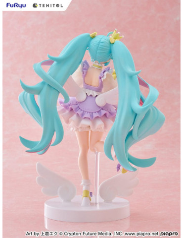 Furyu - Hatsune Miku - Figurine Tenitol Hatsune Miku Yumekawa Princess Lavender Ver. 2