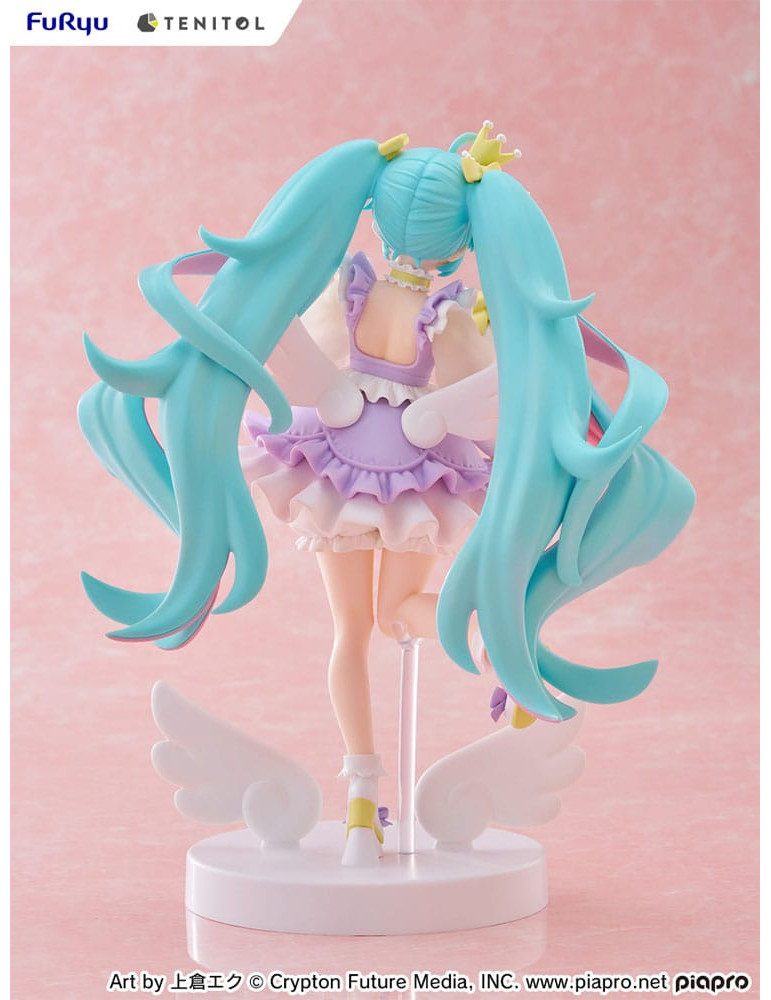 Furyu - Hatsune Miku - Figurine Tenitol Hatsune Miku Yumekawa Princess Lavender Ver.