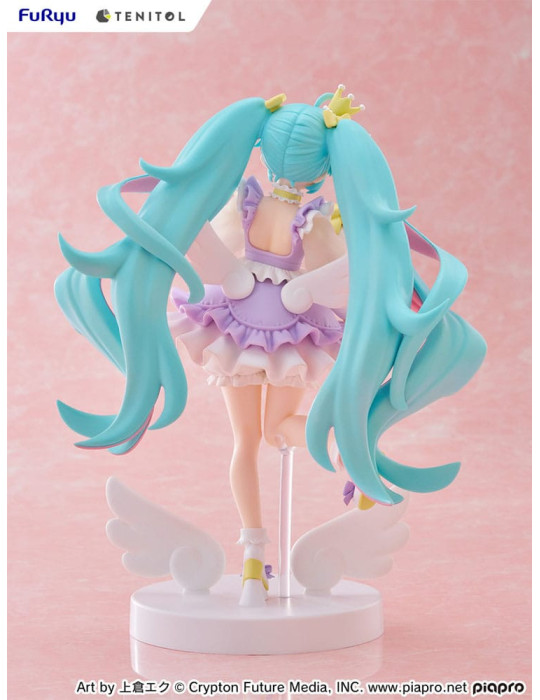 Furyu - Hatsune Miku - Figurine Tenitol Hatsune Miku Yumekawa Princess Lavender Ver.