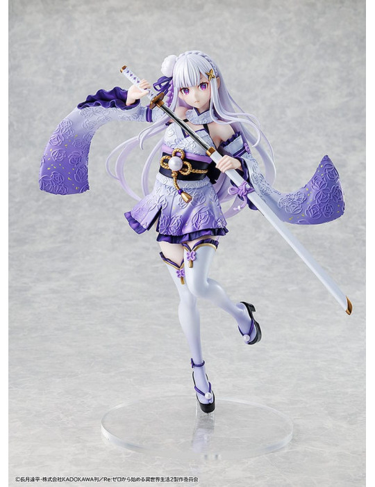 Kadokawa - Re:ZERO Starting Life in Another World - Figure Emilia Combat Outfit ver.