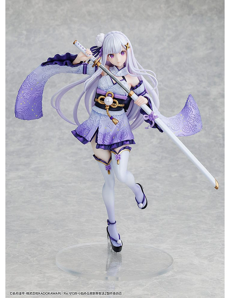 Kadokawa - Re:ZERO Starting Life in Another World - Figure Emilia Combat Outfit ver.