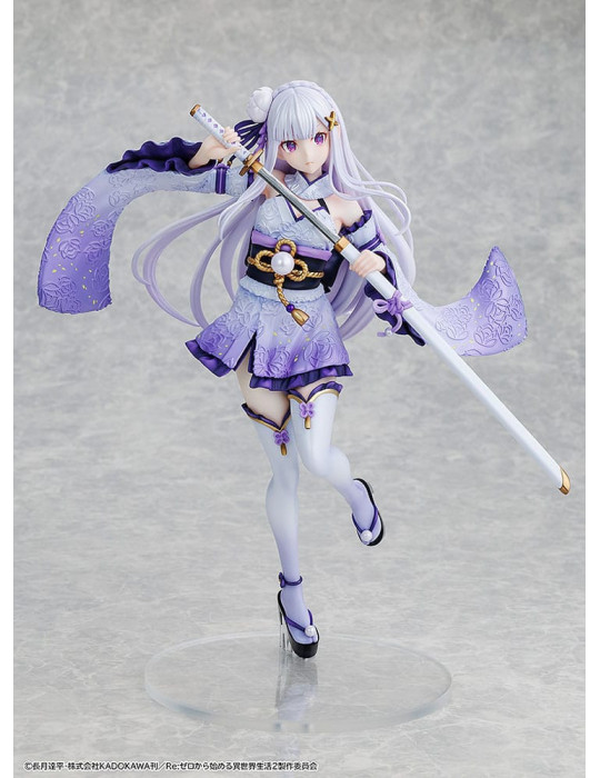 Kadokawa - Re:ZERO Starting Life in Another World - Figure Emilia Combat Outfit ver.