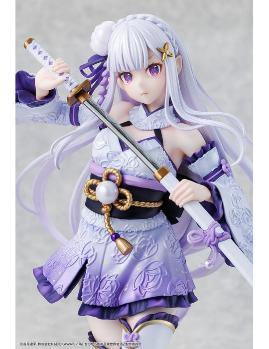 Kadokawa - Re:ZERO Starting Life in Another World - Figure Emilia Combat Outfit ver.