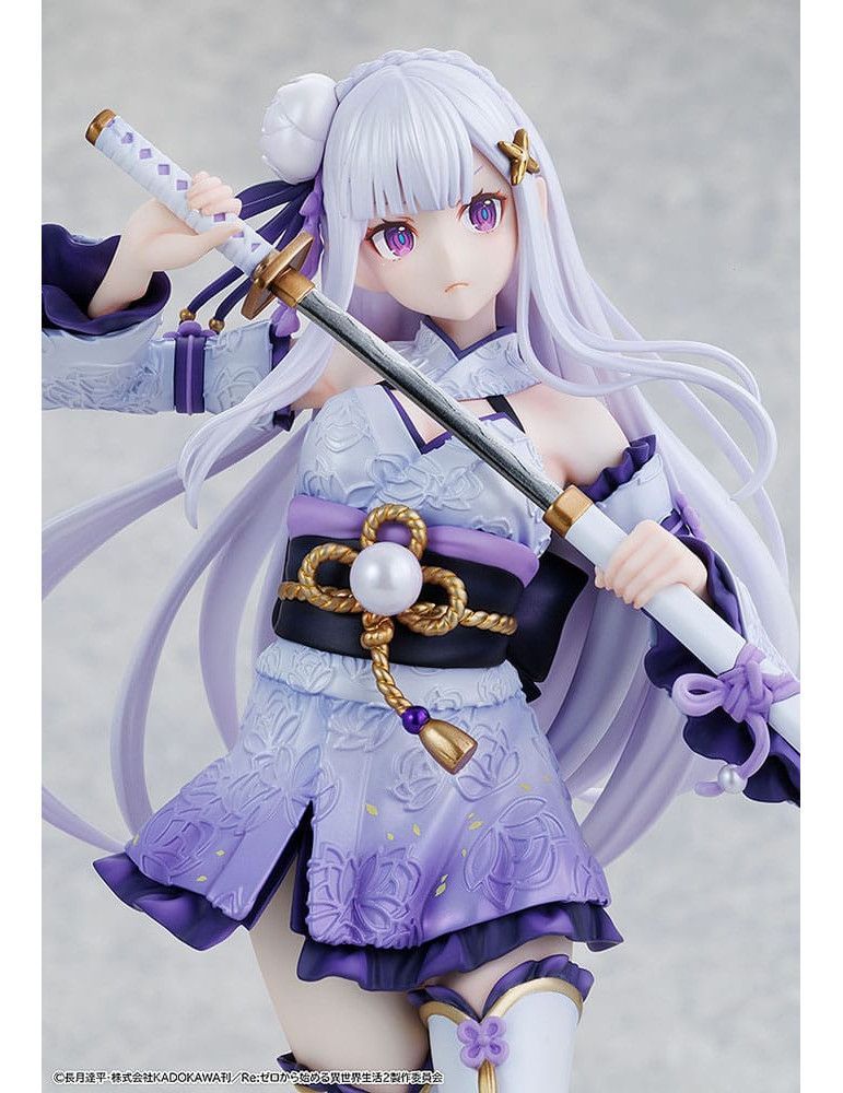 Kadokawa - Re:ZERO Starting Life in Another World - Figurine Emilia Combat Outfit ver.