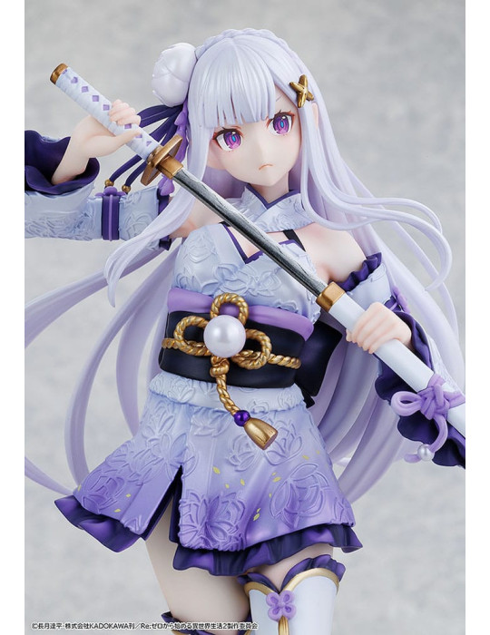 Kadokawa - Re:ZERO Starting Life in Another World - Figurine Emilia Combat Outfit ver.