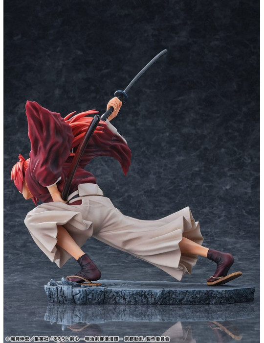 Bellfine - Rurouni Kenshin: Meiji Kenkaku Romantan Kyoto Douran - Figure Kenshin Himura Tenshou Ryusen Ver.
