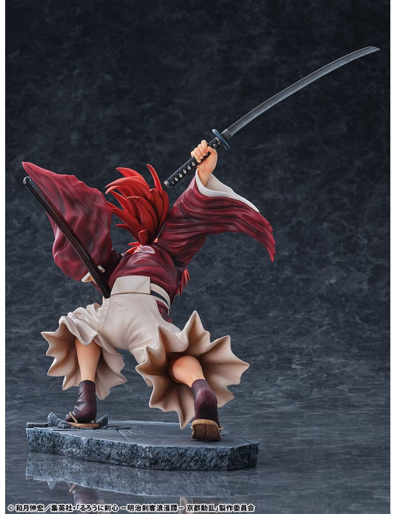Bellfine - Rurouni Kenshin: Meiji Kenkaku Romantan Kyoto Douran - Figure Kenshin Himura Tenshou Ryusen Ver.
