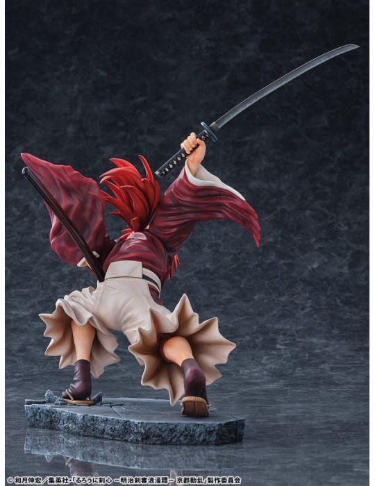 Bellfine - Rurouni Kenshin: Meiji Kenkaku Romantan Kyoto Douran - Figure Kenshin Himura Tenshou Ryusen Ver.