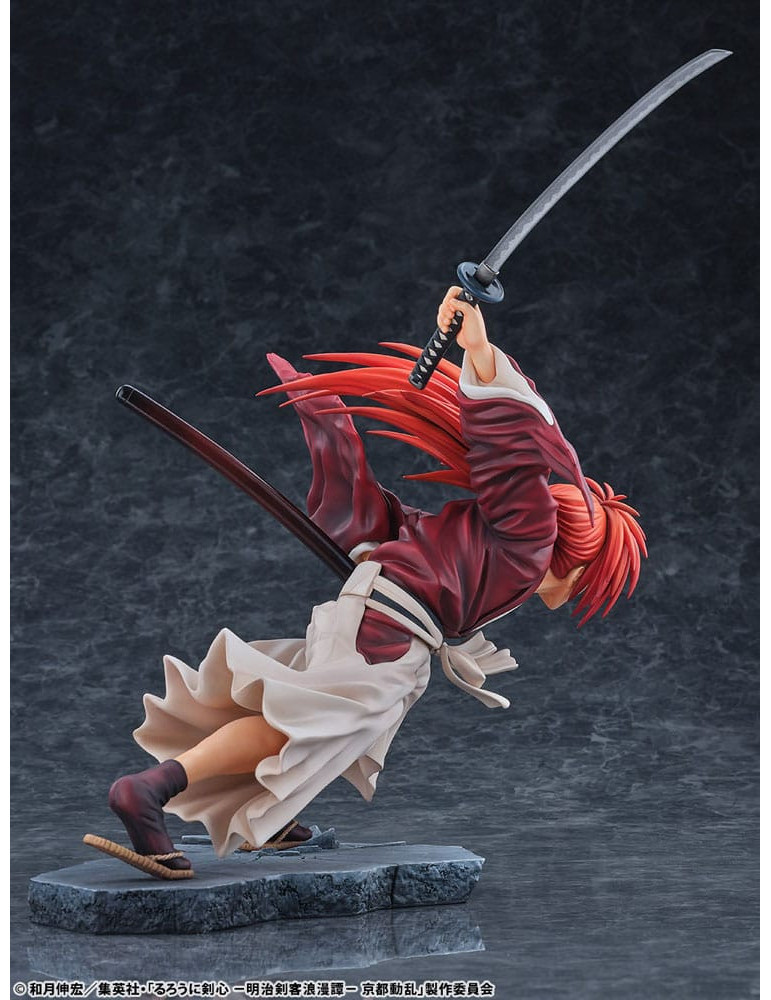 Bellfine - Rurouni Kenshin: Meiji Kenkaku Romantan Kyoto Douran - Figure Kenshin Himura Tenshou Ryusen Ver.