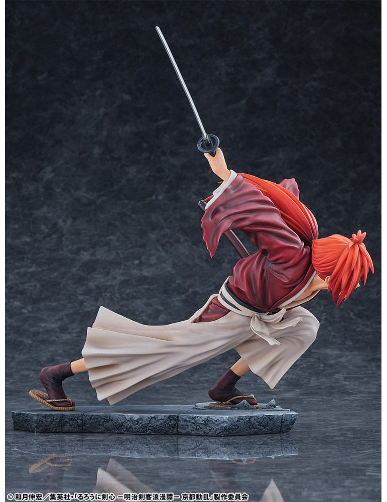 Bellfine - Rurouni Kenshin: Meiji Kenkaku Romantan Kyoto Douran - Figure Kenshin Himura Tenshou Ryusen Ver.