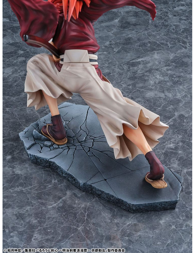 Bellfine - Rurouni Kenshin: Meiji Kenkaku Romantan Kyoto Douran - Figurine Kenshin Himura Tenshou Ryusen Ver.