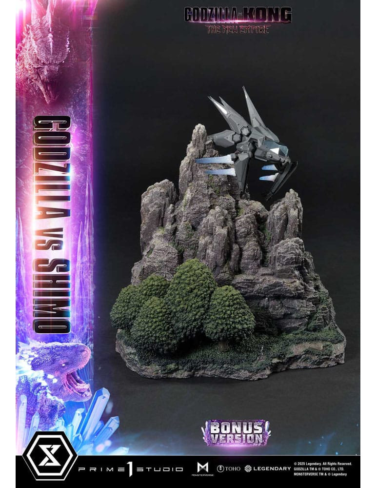 Prime 1 Studio - Godzilla x Kong: The New Empire - figurine Ultimate Diorama Masterline Series Godzilla vs Shimo Bonus Version