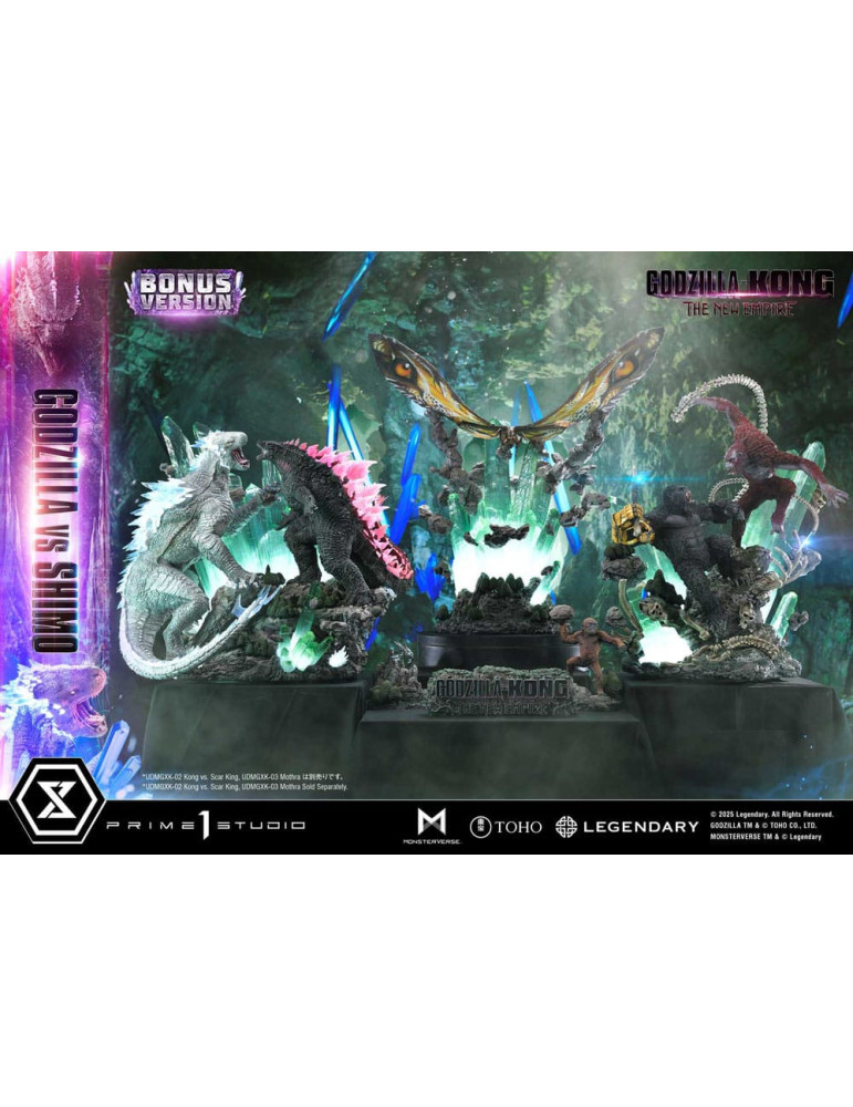 Prime 1 Studio - Godzilla x Kong: The New Empire - figure Ultimate Diorama Masterline Series Godzilla vs Shimo Bonus Version