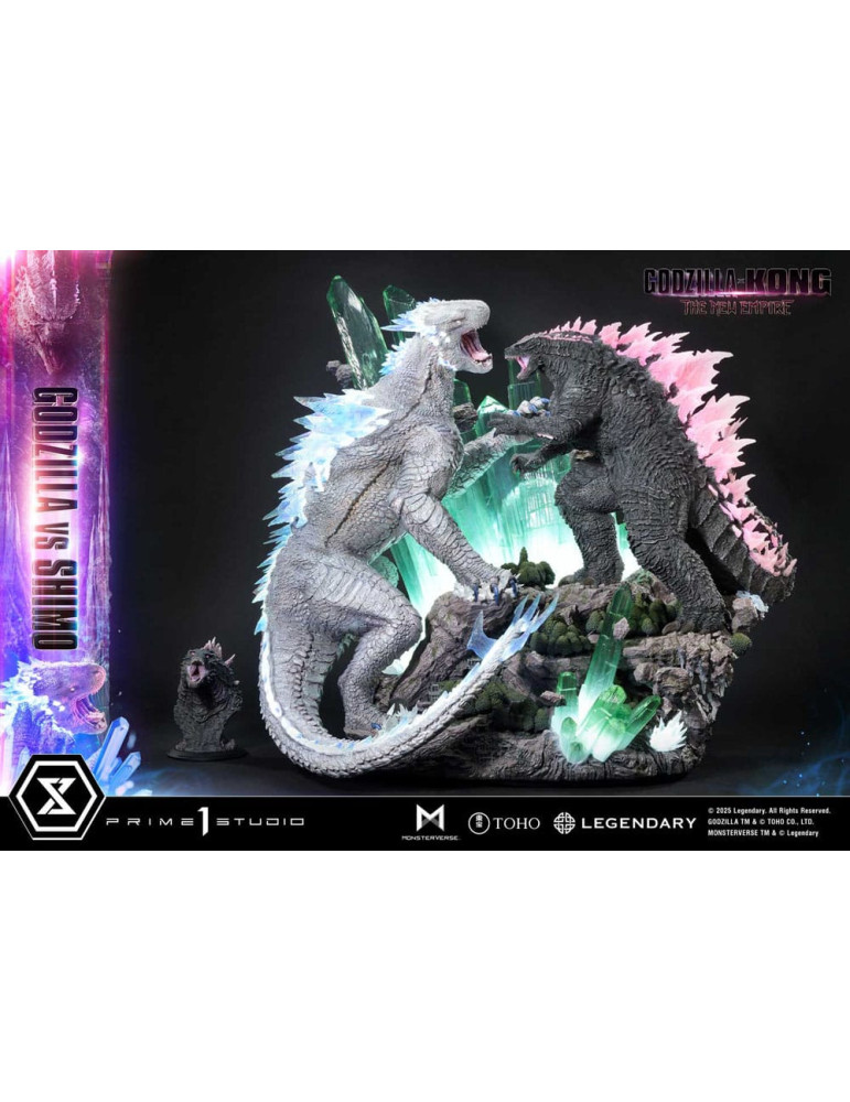 Prime 1 Studio - Godzilla x Kong: The New Empire - figure Ultimate Diorama Masterline Series Godzilla vs Shimo Bonus Version