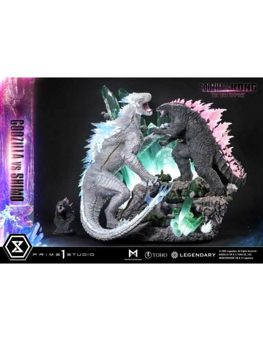 Prime 1 Studio - Godzilla x Kong: The New Empire - figure Ultimate Diorama Masterline Series Godzilla vs Shimo Bonus Version