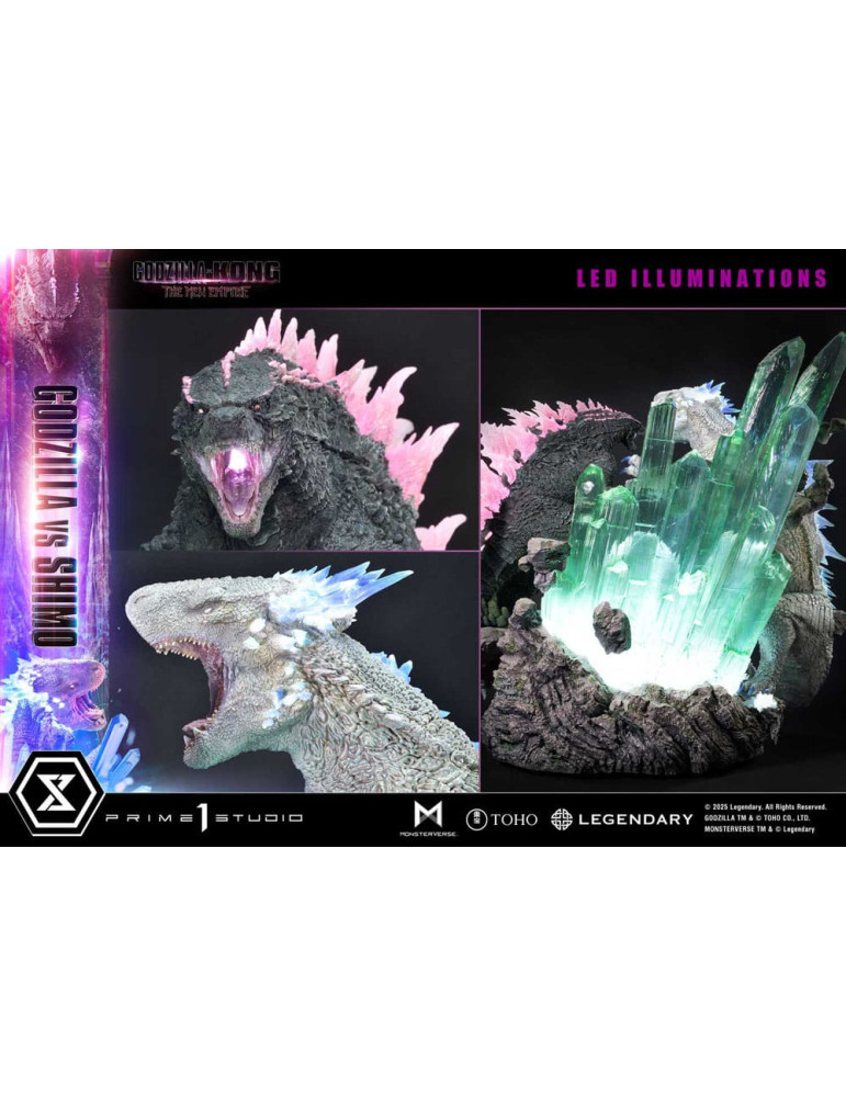 Prime 1 Studio - Godzilla x Kong: The New Empire - figure Ultimate Diorama Masterline Series Godzilla vs Shimo Bonus Version