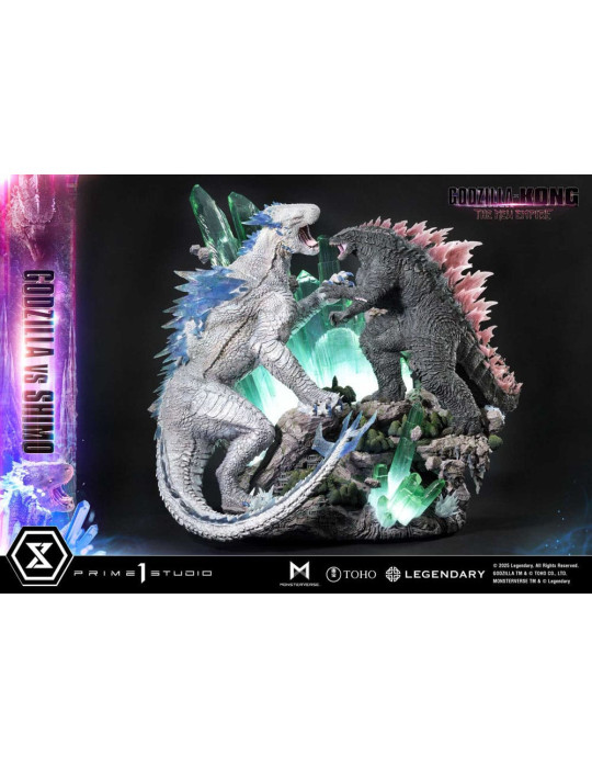 Prime 1 Studio - Godzilla x Kong: The New Empire - figure Ultimate Diorama Masterline Series Godzilla vs Shimo Bonus Version