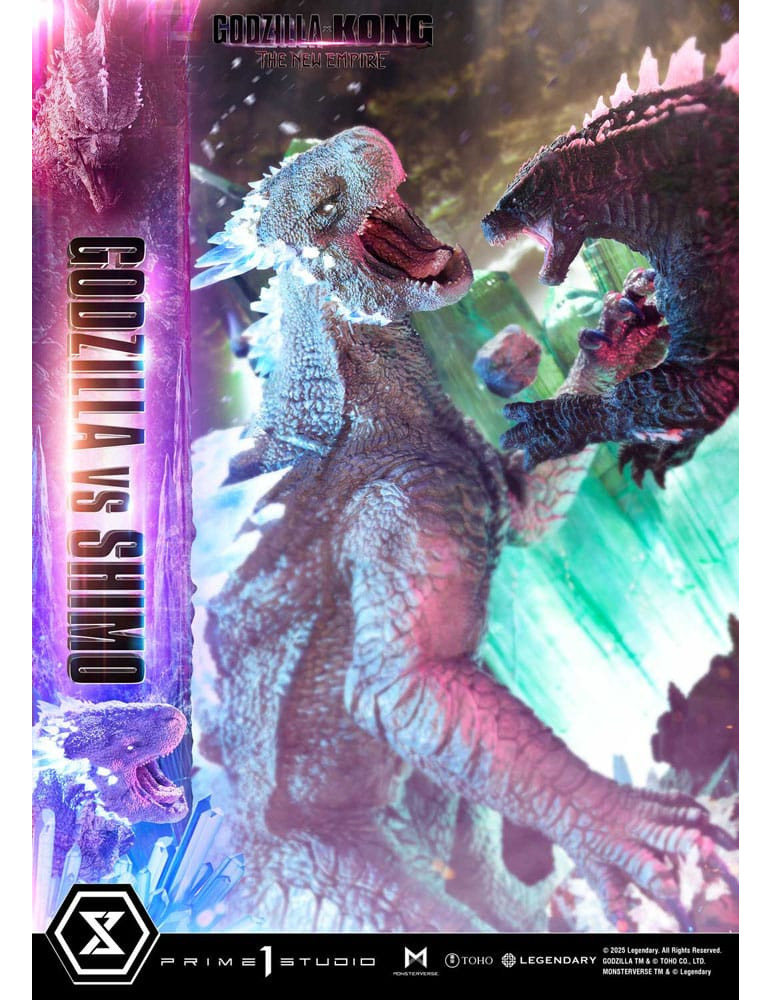 Prime 1 Studio - Godzilla x Kong: The New Empire - figure Ultimate Diorama Masterline Series Godzilla vs Shimo Bonus Version