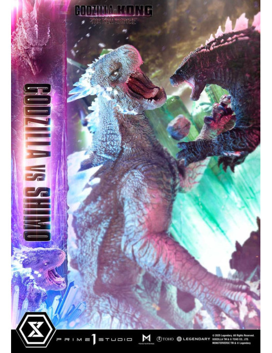 Prime 1 Studio - Godzilla x Kong: The New Empire - figure Ultimate Diorama Masterline Series Godzilla vs Shimo Bonus Version