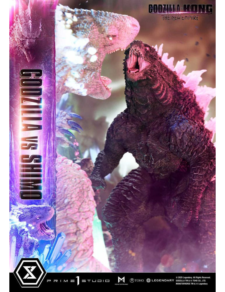 Prime 1 Studio - Godzilla x Kong: The New Empire - figure Ultimate Diorama Masterline Series Godzilla vs Shimo Bonus Version