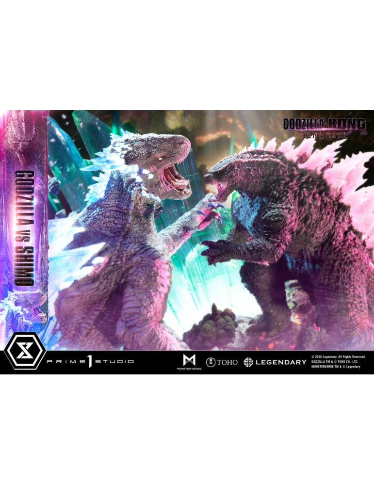 Prime 1 Studio - Godzilla x Kong: The New Empire - figurine Ultimate Diorama Masterline Series Godzilla vs Shimo