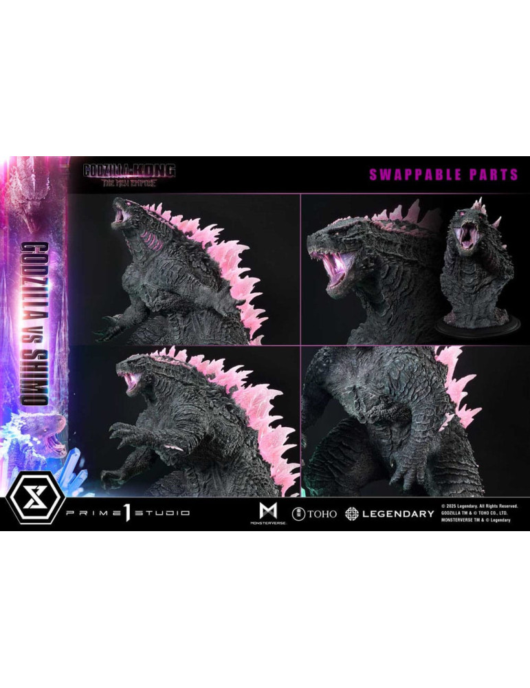 Prime 1 Studio - Godzilla x Kong: The New Empire - figurine Ultimate Diorama Masterline Series Godzilla vs Shimo