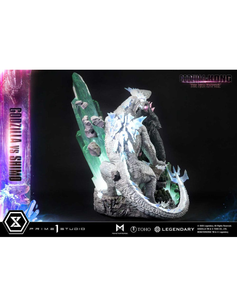 Prime 1 Studio - Godzilla x Kong: The New Empire - figurine Ultimate Diorama Masterline Series Godzilla vs Shimo