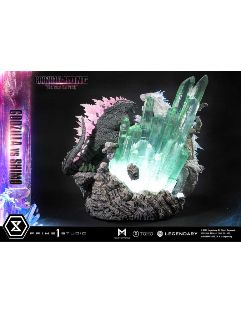 Prime 1 Studio - Godzilla x Kong: The New Empire - figurine Ultimate Diorama Masterline Series Godzilla vs Shimo