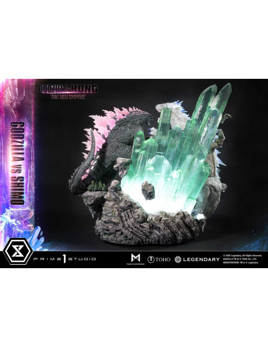 Prime 1 Studio - Godzilla x Kong: The New Empire - figurine Ultimate Diorama Masterline Series Godzilla vs Shimo