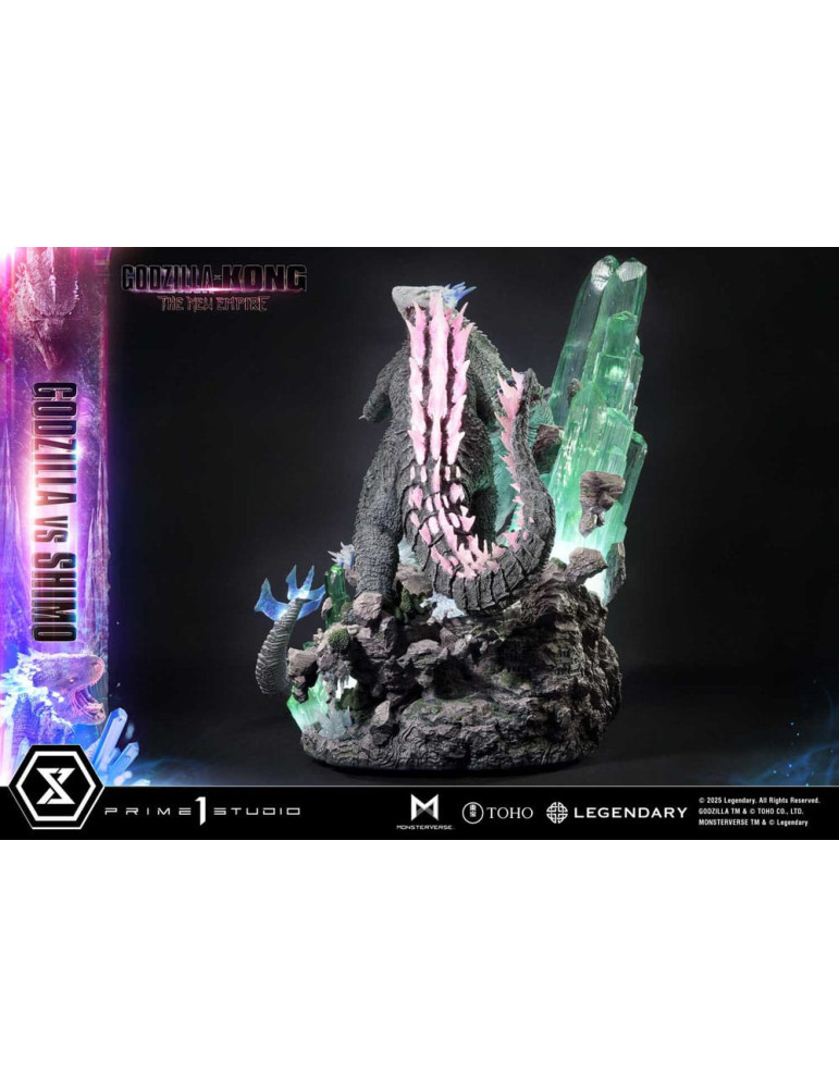 Prime 1 Studio - Godzilla x Kong: The New Empire - figurine Ultimate Diorama Masterline Series Godzilla vs Shimo