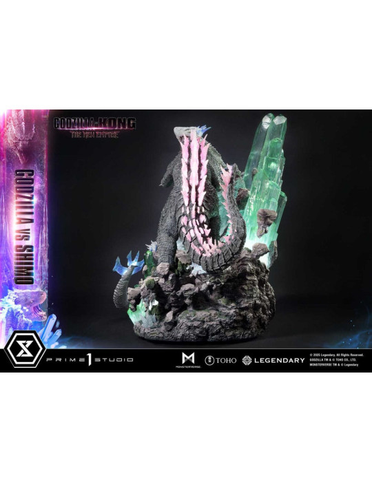 Prime 1 Studio - Godzilla x Kong: The New Empire - figurine Ultimate Diorama Masterline Series Godzilla vs Shimo