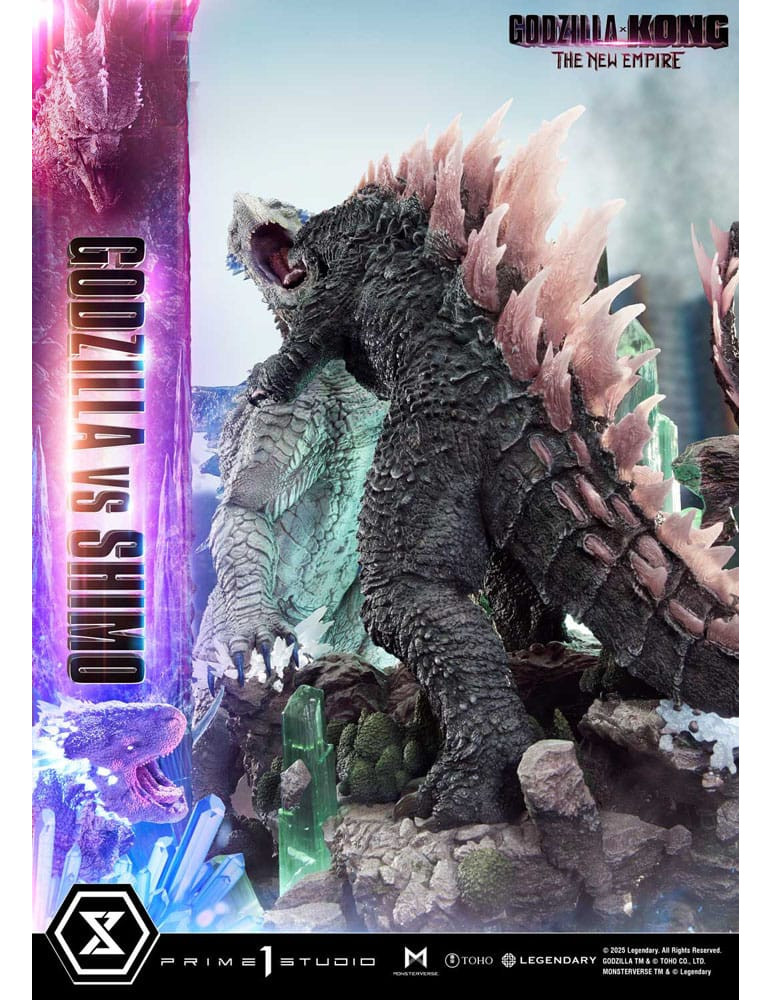 Prime 1 Studio - Godzilla x Kong: The New Empire - figurine Ultimate Diorama Masterline Series Godzilla vs Shimo