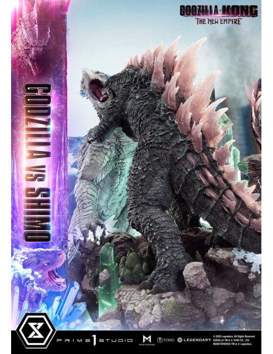 Prime 1 Studio - Godzilla x Kong: The New Empire - figurine Ultimate Diorama Masterline Series Godzilla vs Shimo