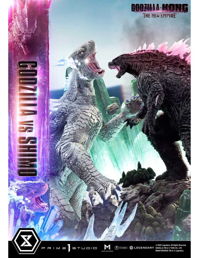 Prime 1 Studio - Godzilla x Kong: The New Empire - figurine Ultimate Diorama Masterline Series Godzilla vs Shimo
