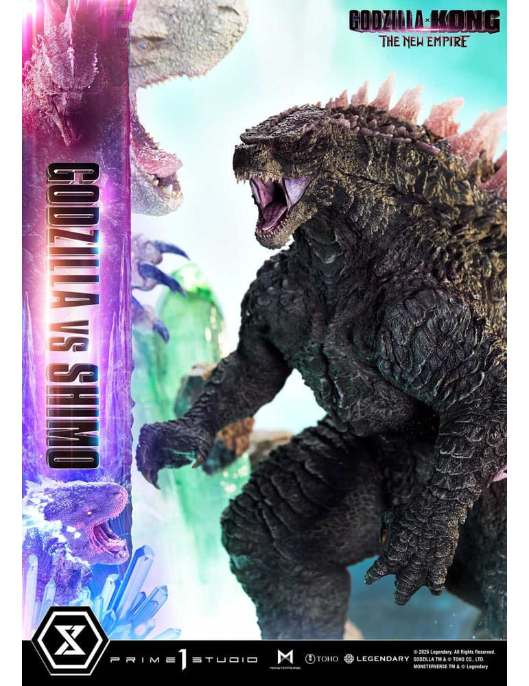 Prime 1 Studio - Godzilla x Kong: The New Empire - figurine Ultimate Diorama Masterline Series Godzilla vs Shimo