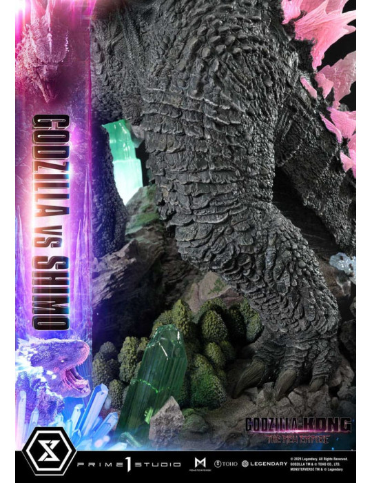 Prime 1 Studio - Godzilla x Kong: The New Empire - figurine Ultimate Diorama Masterline Series Godzilla vs Shimo