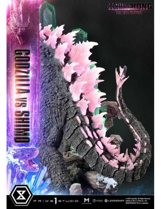 Prime 1 Studio - Godzilla x Kong: The New Empire - figurine Ultimate Diorama Masterline Series Godzilla vs Shimo