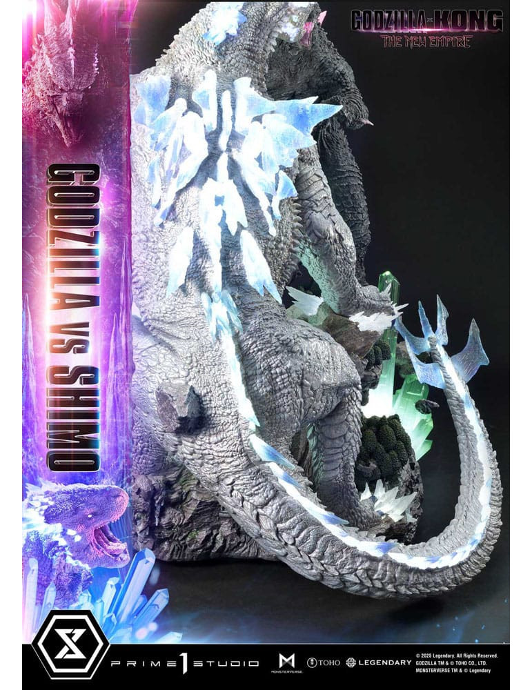 Prime 1 Studio - Godzilla x Kong: The New Empire - figurine Ultimate Diorama Masterline Series Godzilla vs Shimo