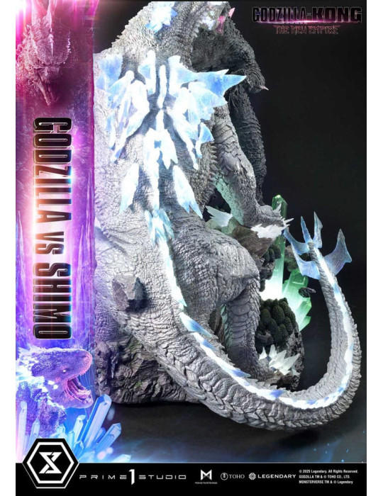 Prime 1 Studio - Godzilla x Kong: The New Empire - figurine Ultimate Diorama Masterline Series Godzilla vs Shimo