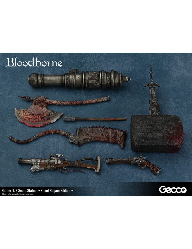 Gecco - Bloodborne The Old Hunters - Figurine Hunter Blood Regain Edition
