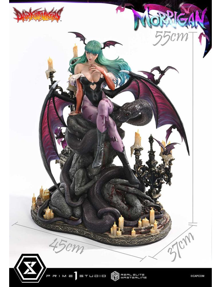 Prime 1 Studio - Darkstalkers - Figurine Real Elite Masterline Series Morrigan Bonus Version