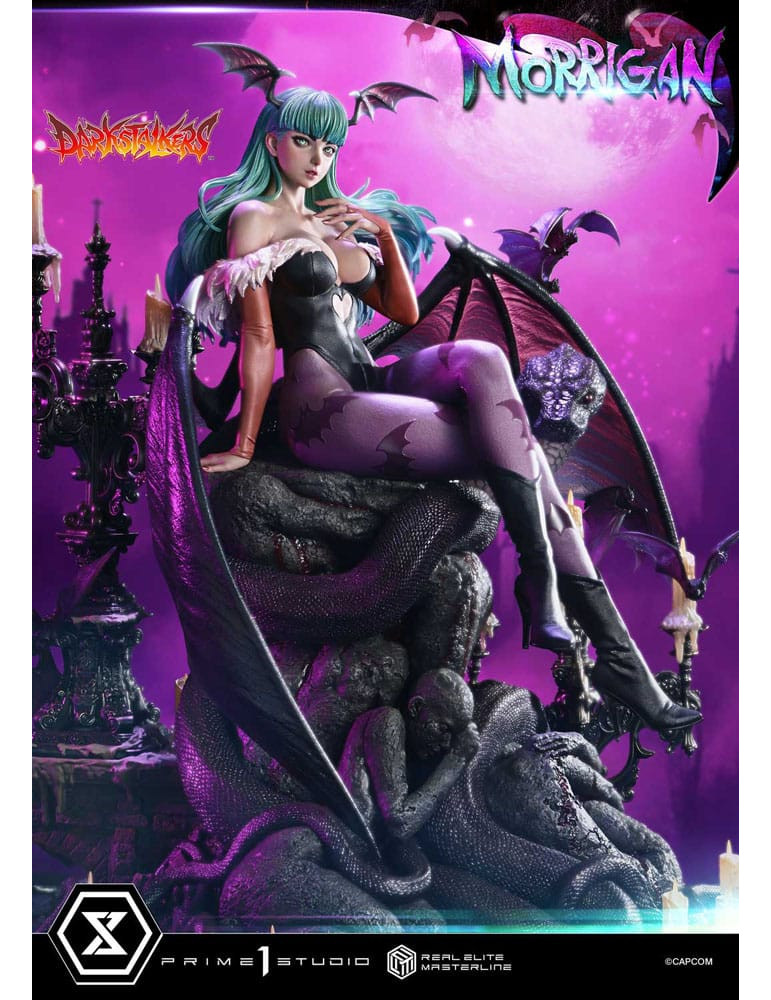 Prime 1 Studio - Darkstalkers - Figurine Real Elite Masterline Series Morrigan Bonus Version