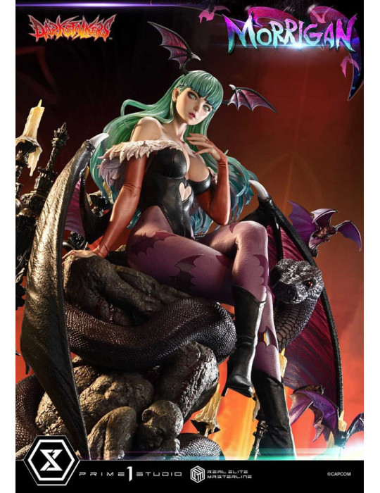 Prime 1 Studio - Darkstalkers - Figurine Real Elite Masterline Series Morrigan Bonus Version